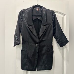 Nordstrom satin blazer